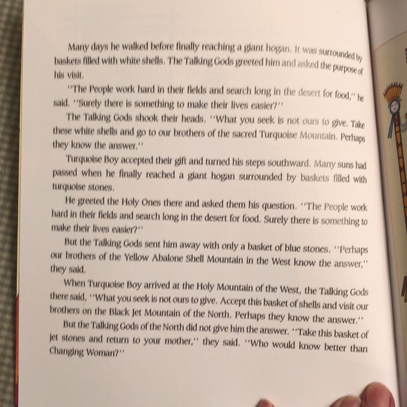 TURQUOISE BOY A NAVAJO LEGEND BY TERRI COHLENE and Charles Reasoner - #285 - Picture 7 of 16